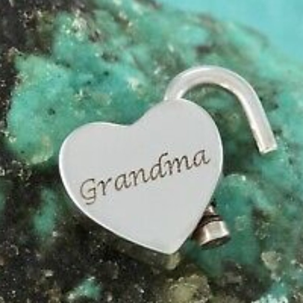 Rare Tiffany and Co. Heart Padlock Pendant